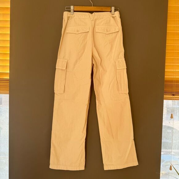 $108 Madewell Garment-Dyed Low-Slung Straight Cargo Pants size 33 m7 - Picture 5 of 7